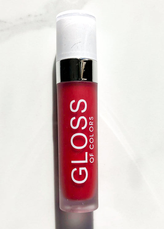 Neon Red Matte Gloss High Pigment Lip Gloss - Infinity Lace Boutique