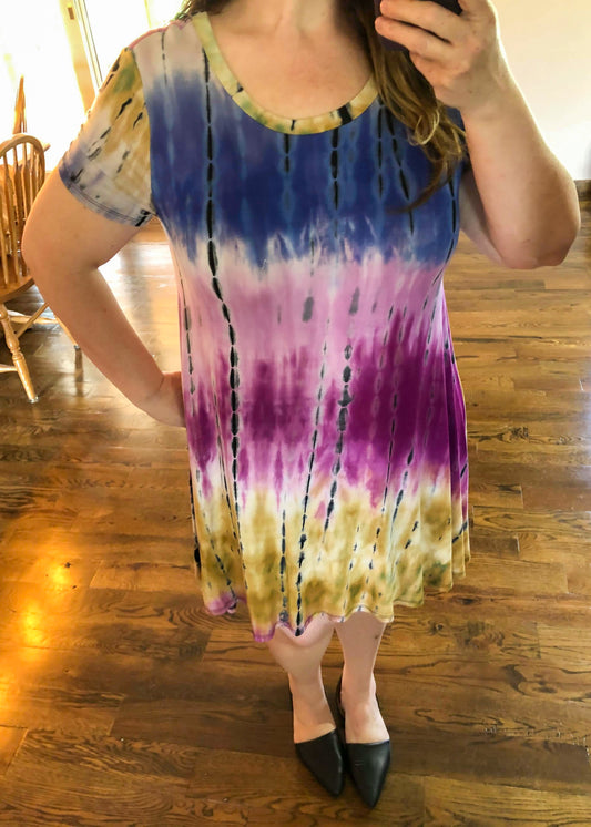Ombre Tie-Dye Dress - Infinity Lace Boutique