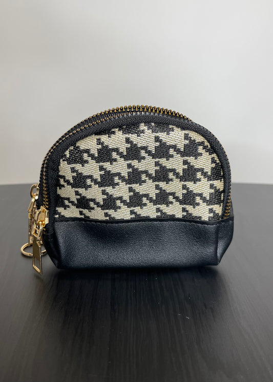 Houndstooth Coin Purse