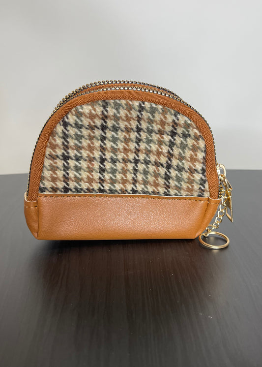Plaid Coin Purse